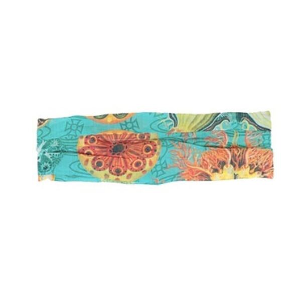 Vivienne Westwood floral headband Turquoise - Picture 1 of 6